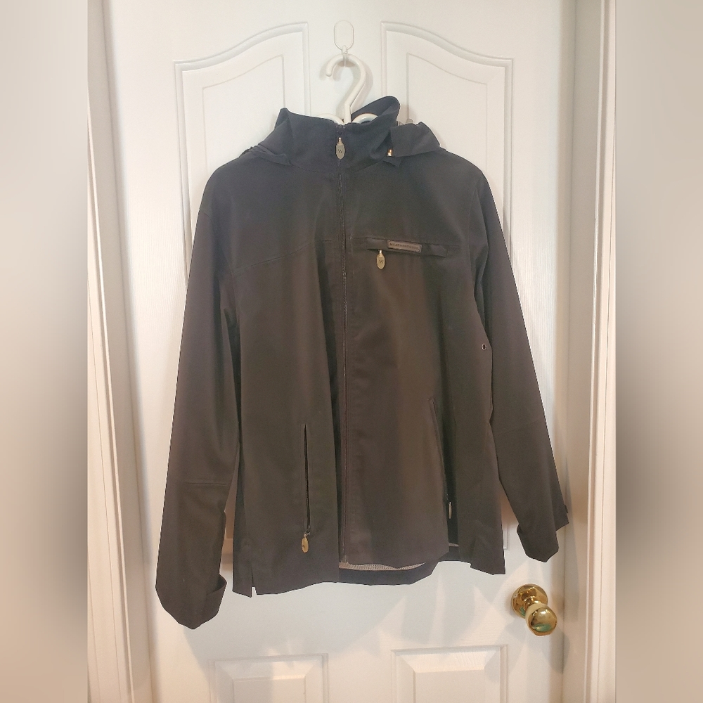 Weatherproof rain jacket